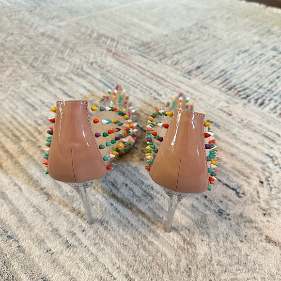 EUC Steve Madden Vala Multicolored Studded Stilettos Size 11 - Picture 10 of 14